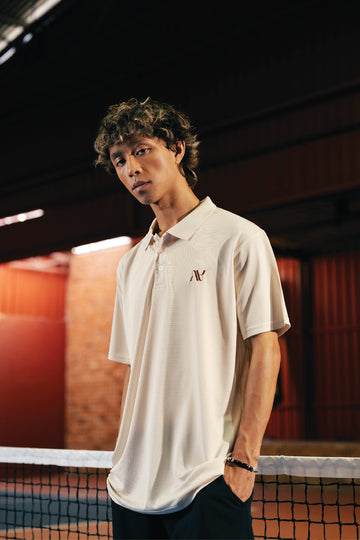 COOLMAX® Performance POLO Shirt - BEIGE