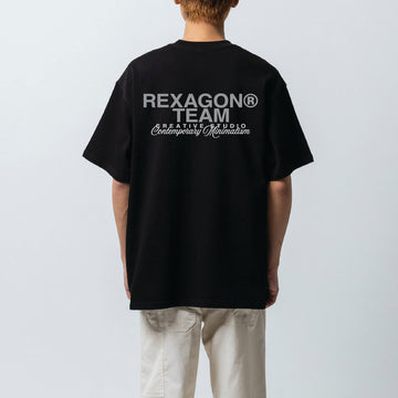 REXAGON CONTEMP. MINIMALISM (SILVER R.R.) BLACK - REXAGON
