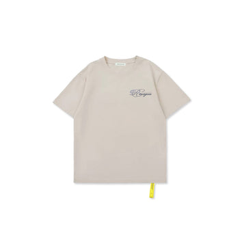 Contemporary Essential Tee (Sand) - REXAGON