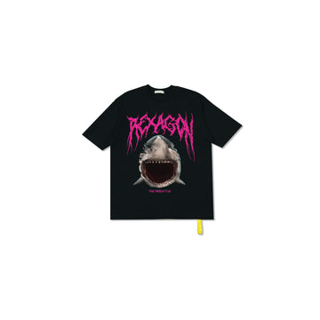Shark Jaw Tee - Black - REXAGON
