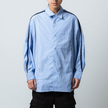 Striped Long Shirt - REXAGON