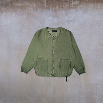 WA_014 WRECKAGE JACKET (GRAYISH GREEN) - REXAGON