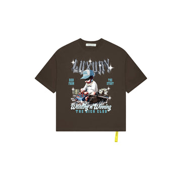 The Luxury Tee (Brown) - REXAGON