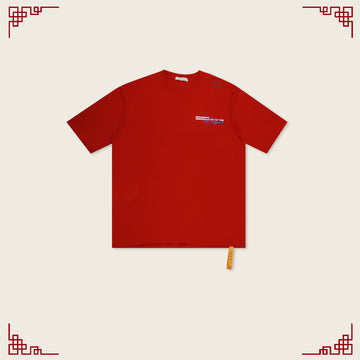Reflective Dragon Tee - Red - REXAGON