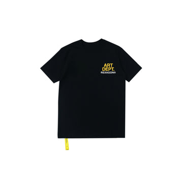 Splash Logo Tee - Black - REXAGON