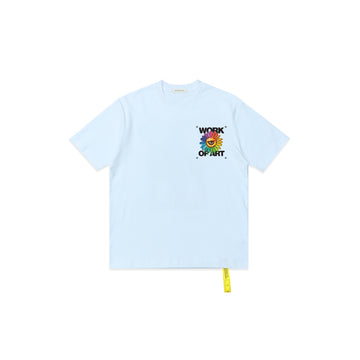 Spray Flower Tee - White - REXAGON