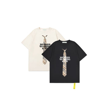 "Work from Home" Tie Tee - REXAGON