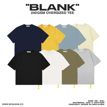 BLANK ESSENTIAL TEE - Oversized (240GSM)