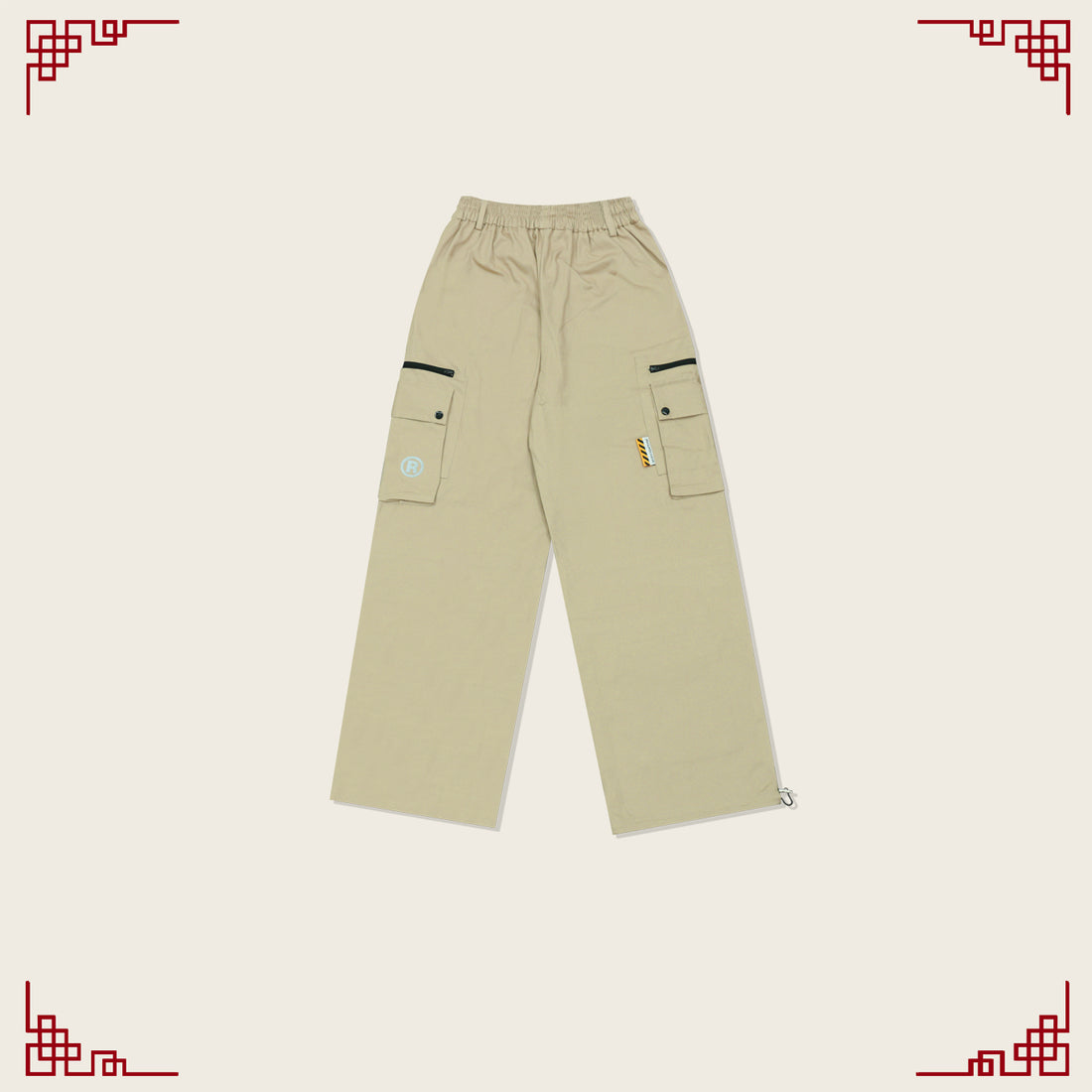 Tactical Utility Cargo Pants - Beige