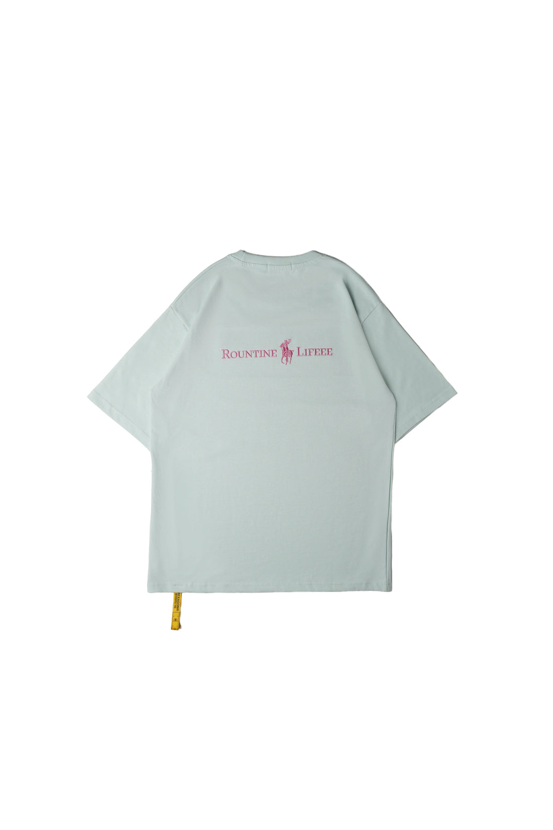 Routine Lifeee Embroidered Tee - Mint Green
