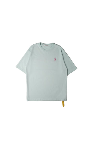 Routine Lifeee Embroidered Tee - Mint Green