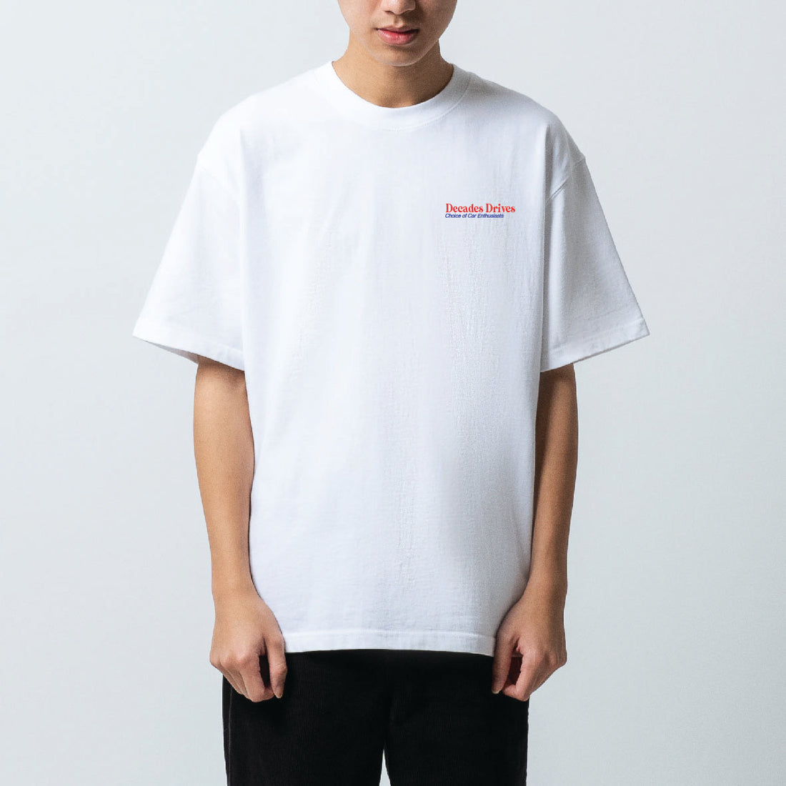 DD Sprint Logo Tee (White) - REXAGON