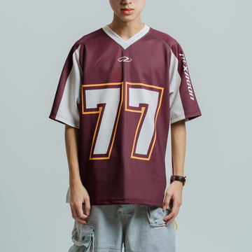 Lucky 77 Jersey - Maroon