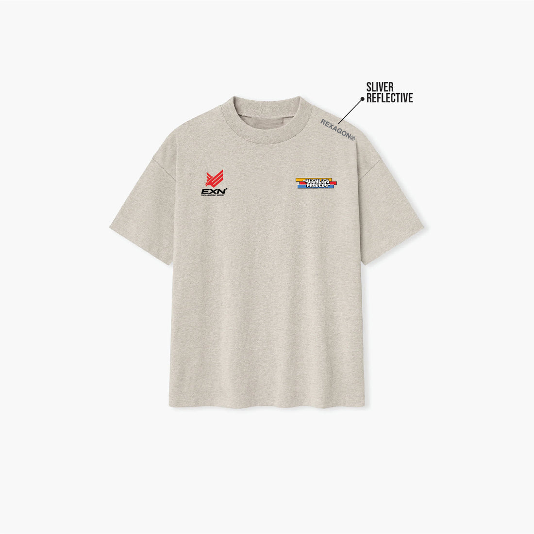MIAPEX 2025 SMOKE GREY TEE - WISHLIST PROJECT X EXN X REXAGON (LIMITED EDITION)