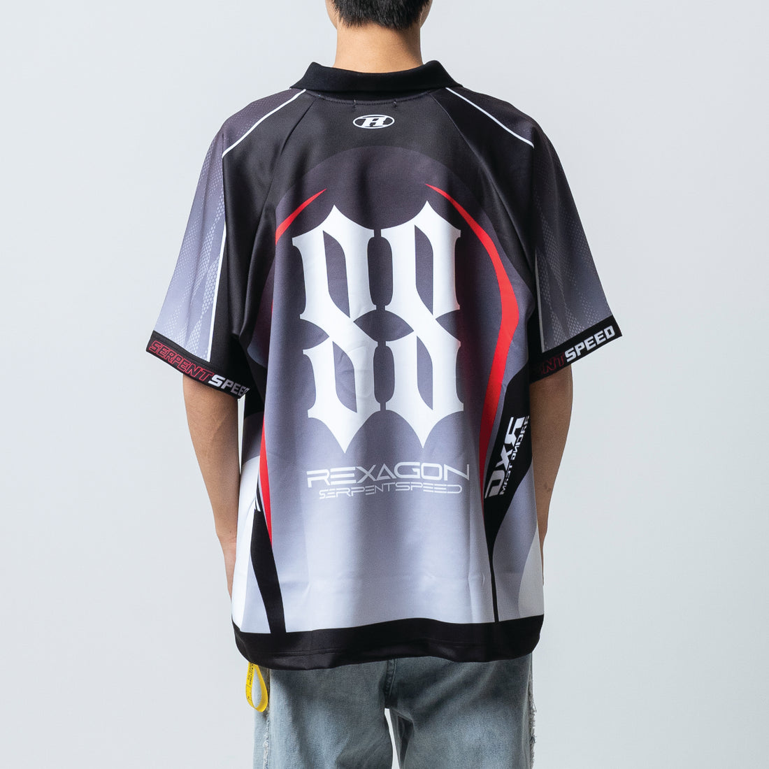 REXAGON SERPENT JERSEY (BLACK)