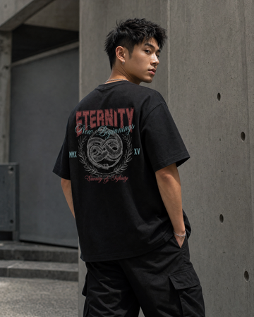 Rexagon Ouroboros Emblem Tee - Black