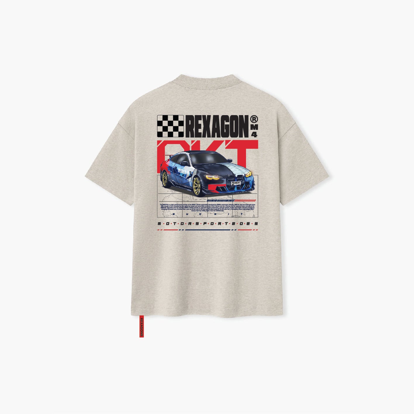 REX BMW M4 TEE - SMOKEGREY