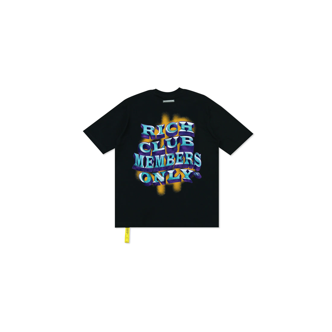 Rich Club Member Only Tee - Black