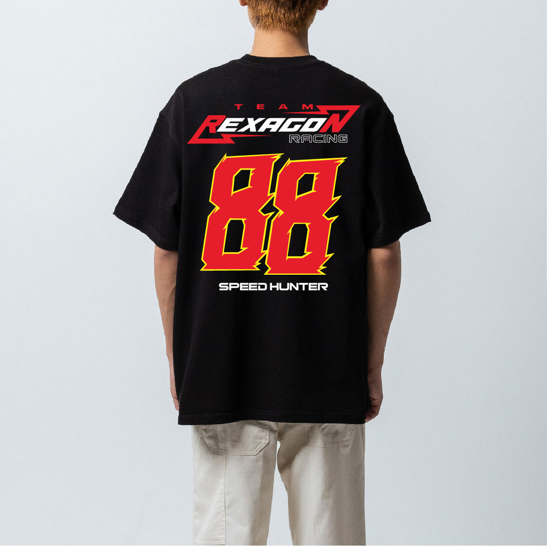 SPEED HUNTER TEE - BLACK