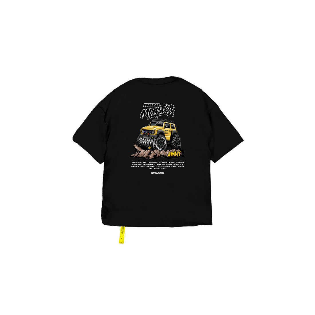 Jimny Mini Monster Car Tee - Black