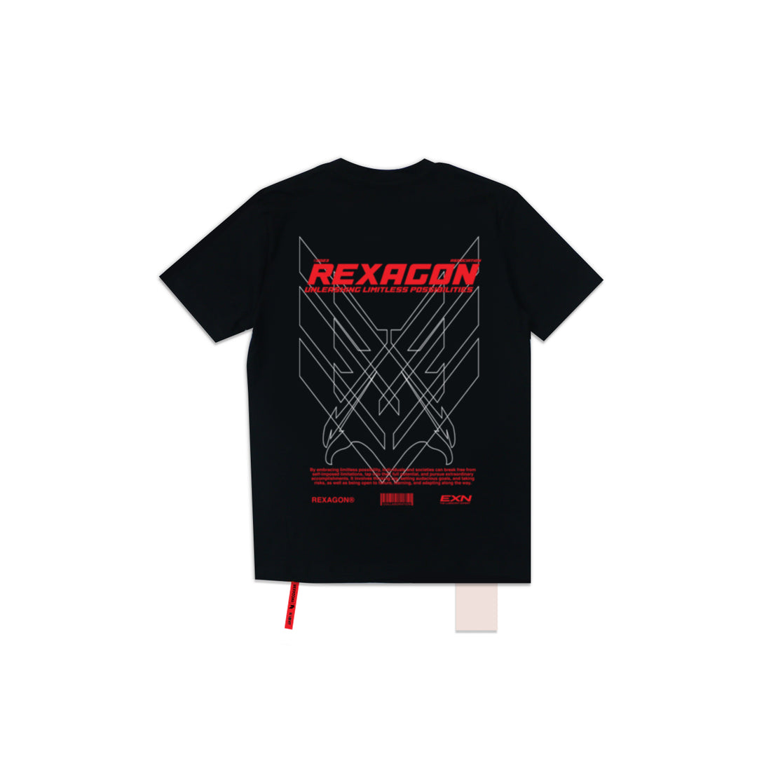 REXAGON X EXN Tee - Black