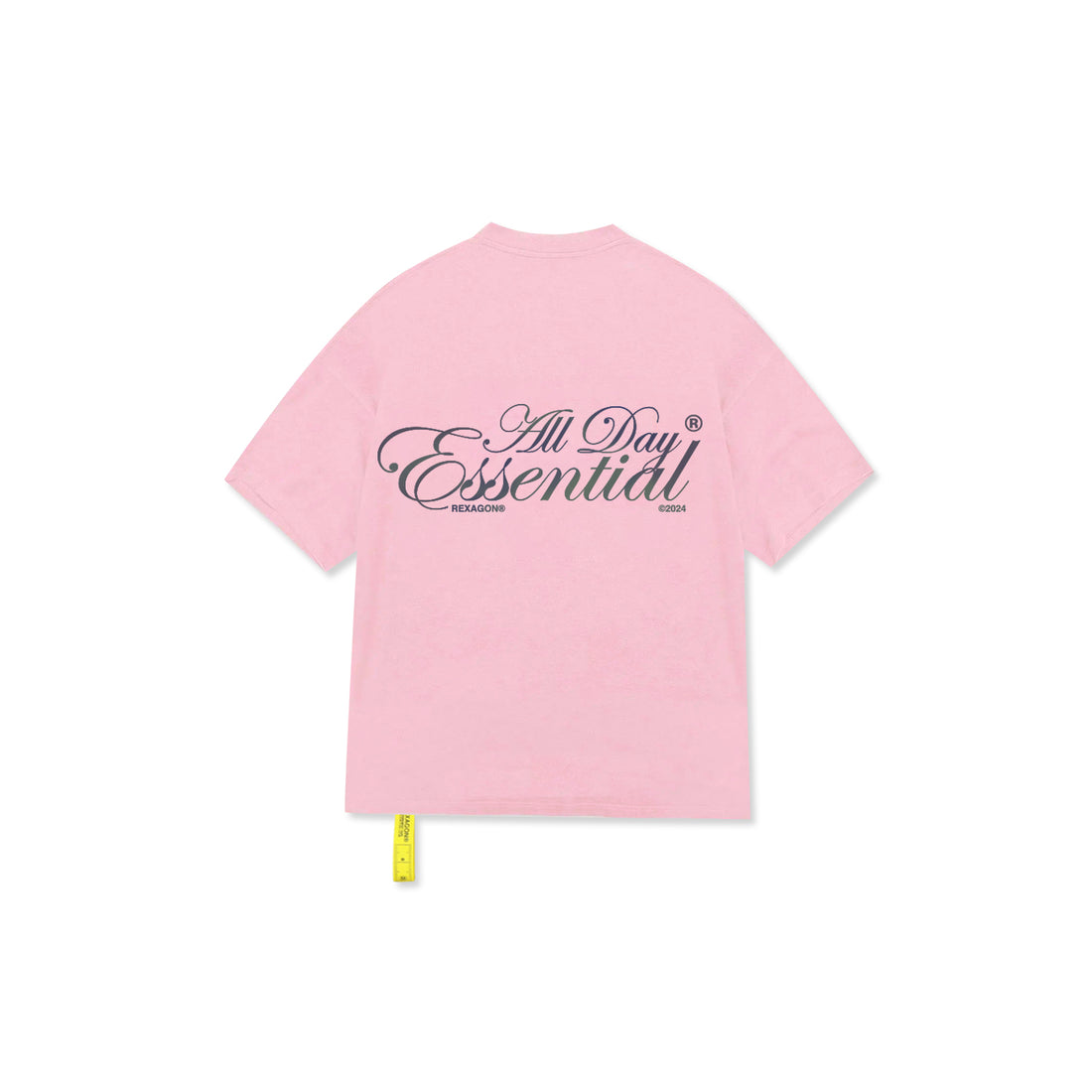 Contemporary Essential Tee (Pink) - REXAGON