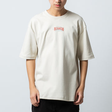 Rexagon Ouroboros Emblem Tee - Beige