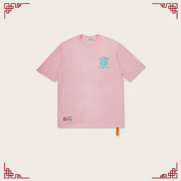 REXAGON X THONGKEE Emblem Tee - Pink