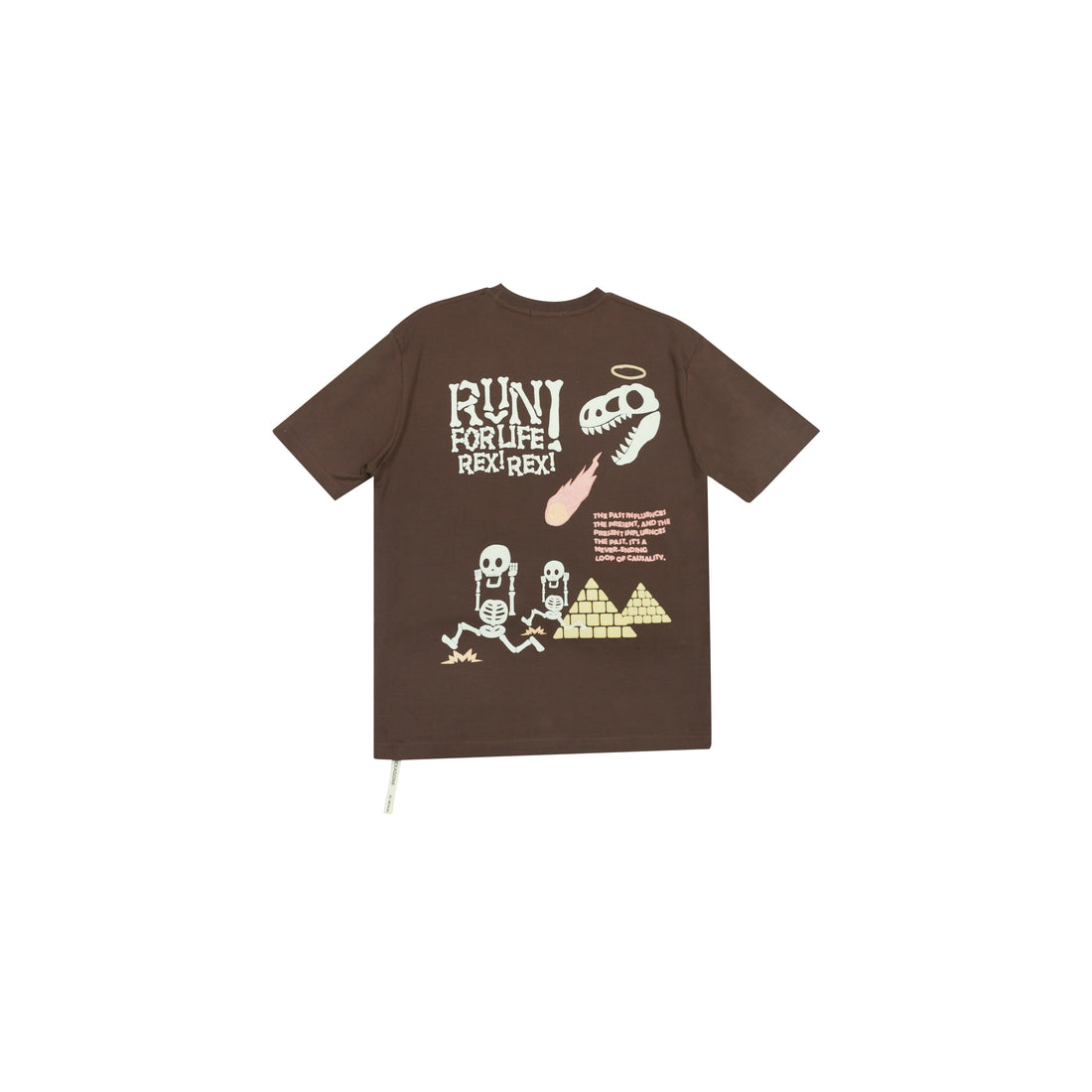 Run For Life Tee - Brown