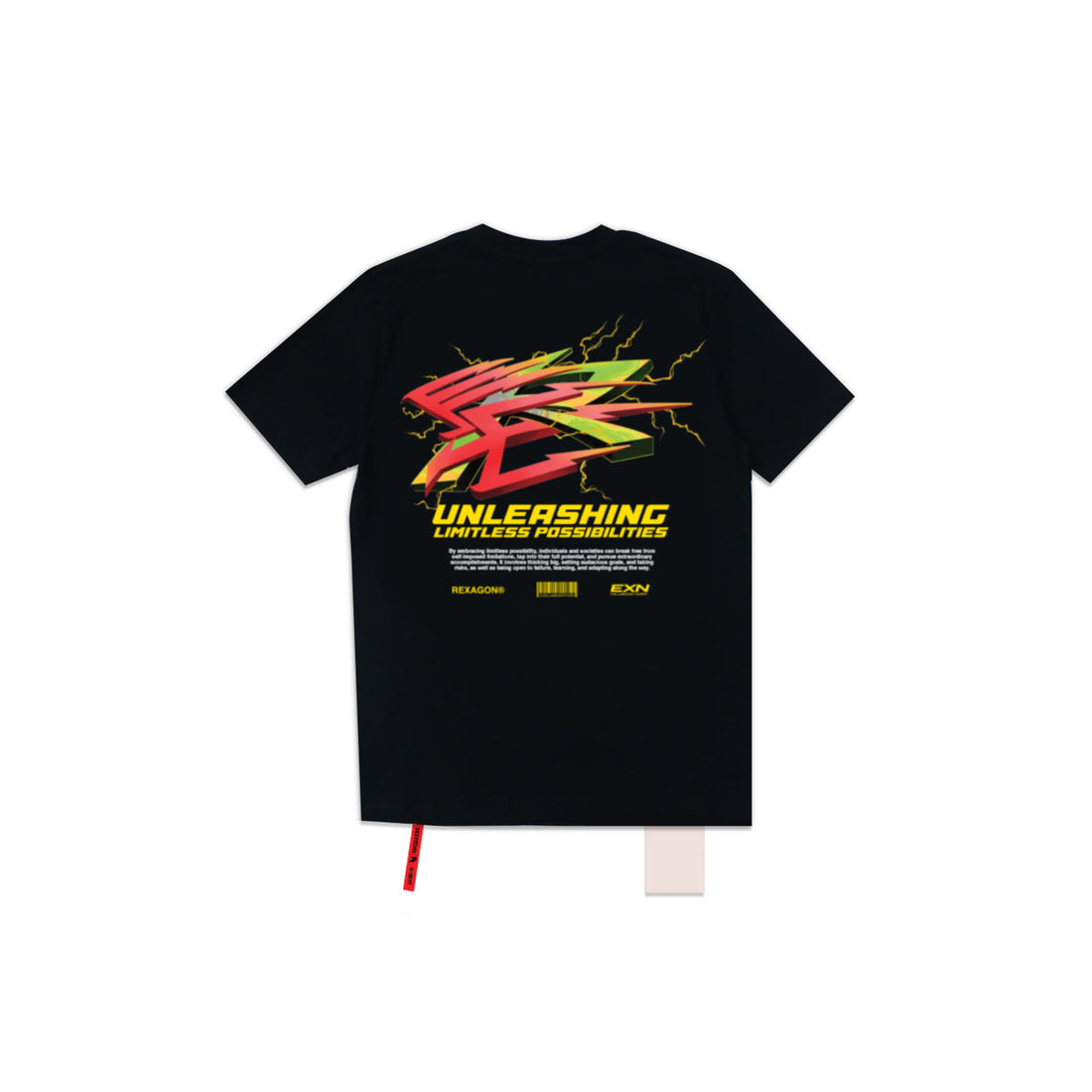 REXAGON X EXN Unleasing the possibilities Tee - Black