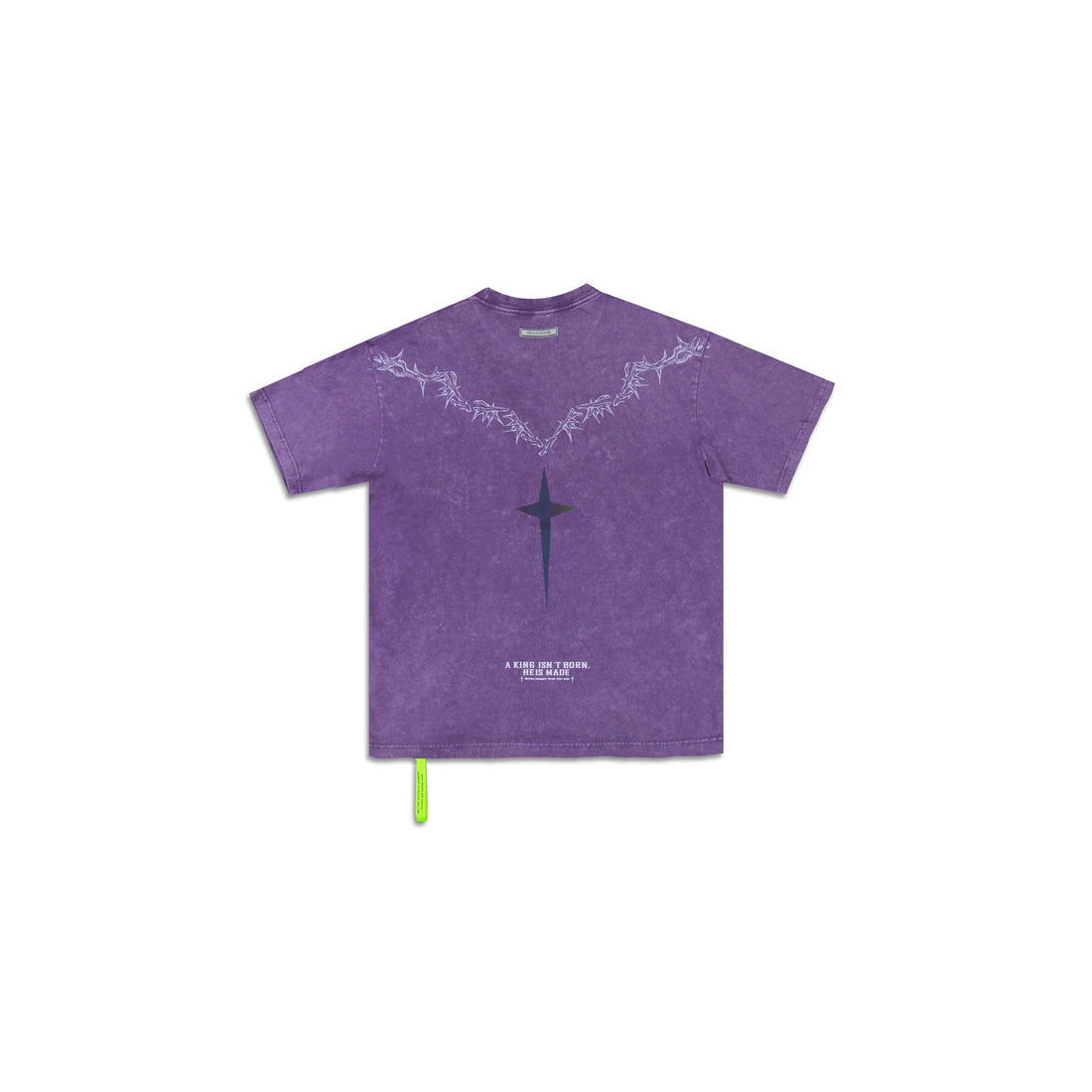 REX Vein Washed Tee - Purple