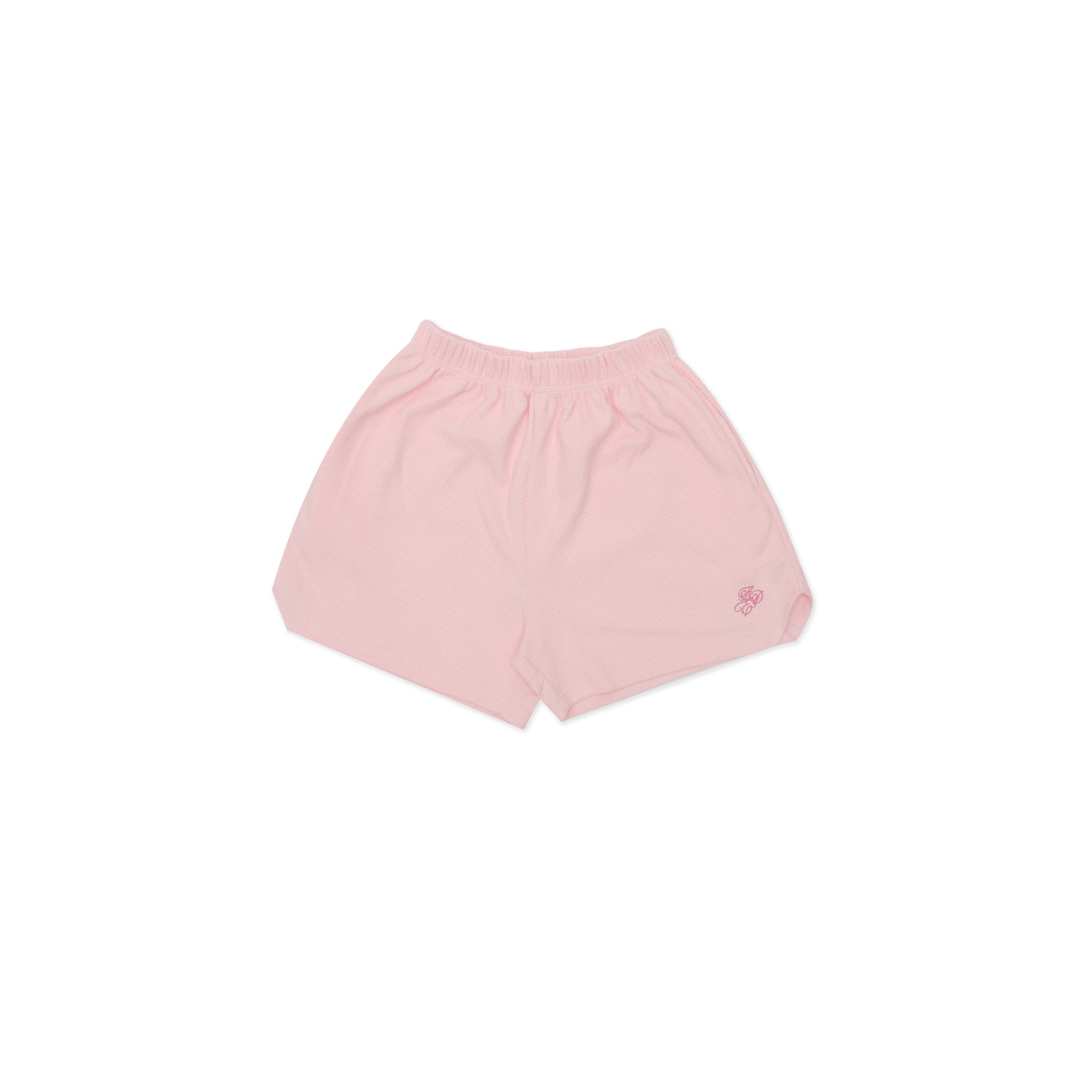 Waffle Shorts - Peach