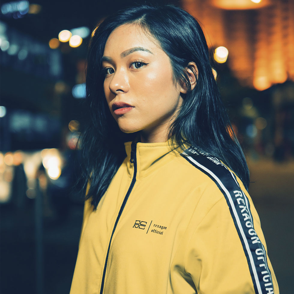 Caution Track Jacket (Lime Green)
