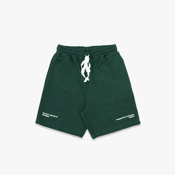 RXG M.A.G. Rainbow Reflective Logo Casual Shorts [Forest Green]