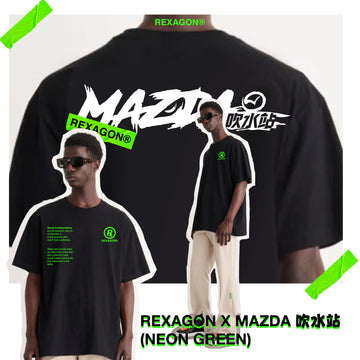 REXAGON | MAZDA CLUB TEE (NEON GREEN)