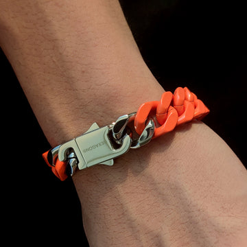 Miracle Cuban bracelet ( Orange )