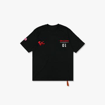 Carlist.my x RXG S/S 22 "The Passion of Speed" Racing Crew T-shirt [Black]