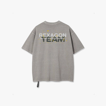 Rexagon MIL Army Washed Tee [Olive Green/Grey]