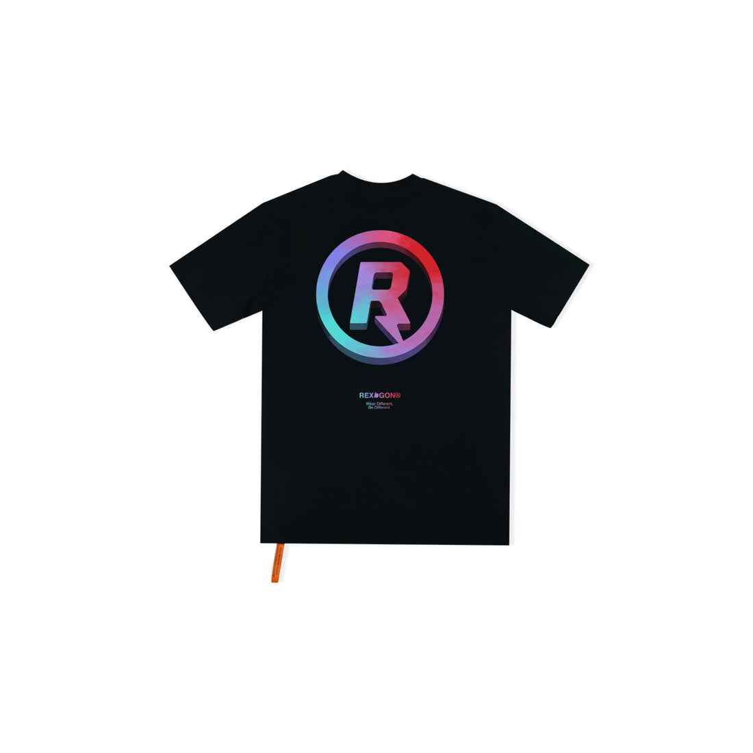 Apple Logo Tee - Black - REXAGON