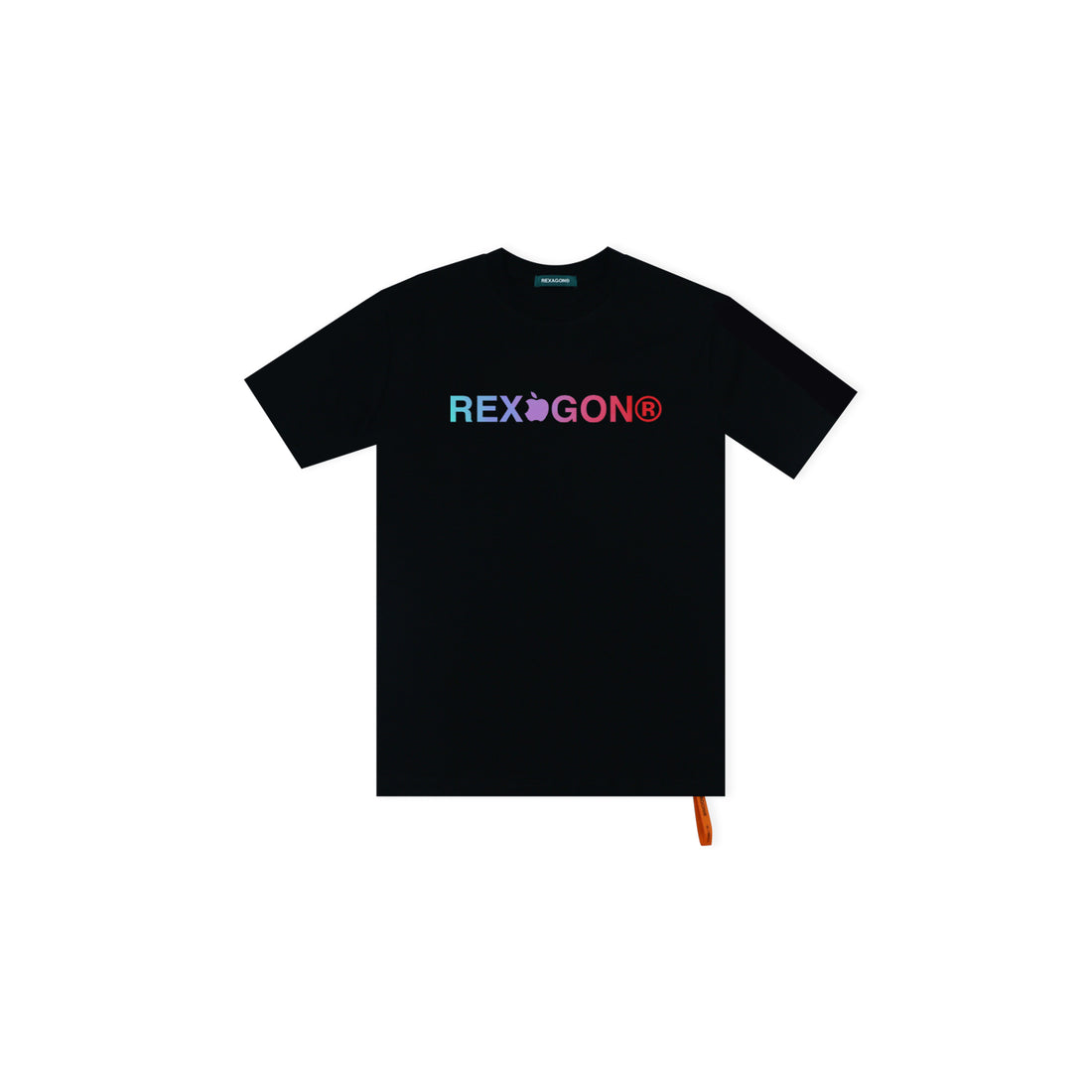Apple Logo Tee - Black - REXAGON