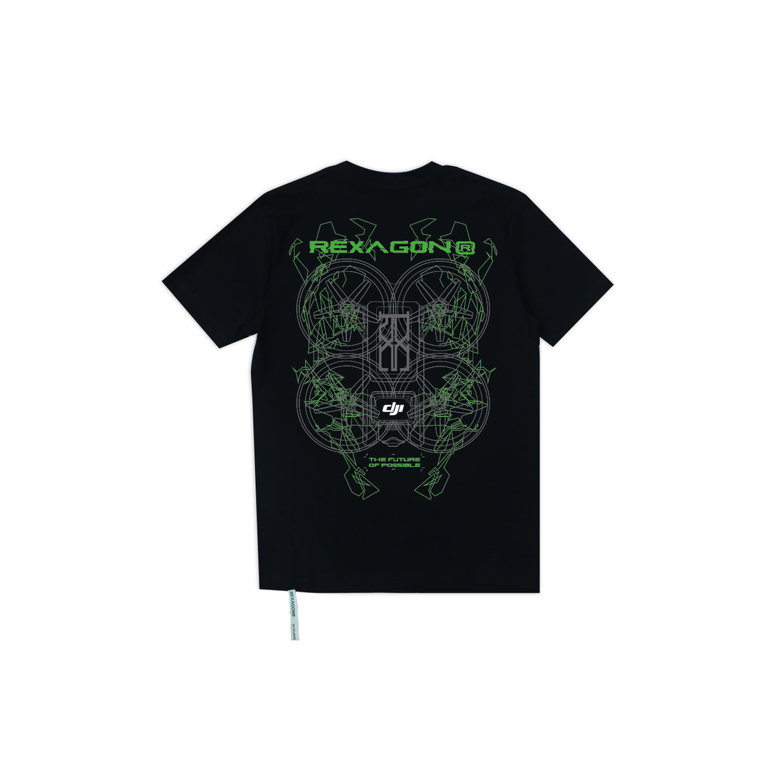 REXAGON x DJI Tee - Black