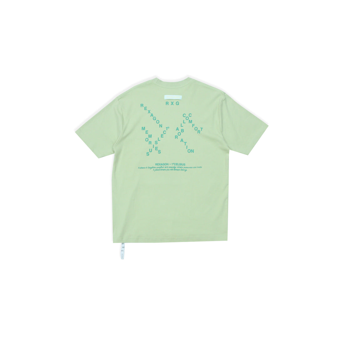 REXAGON X 1°CELSIUS Sudoku Tee - Avocado Green